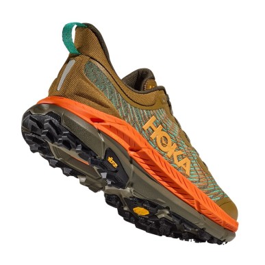 Hoka Mafate Speed 4 antique olive / squash