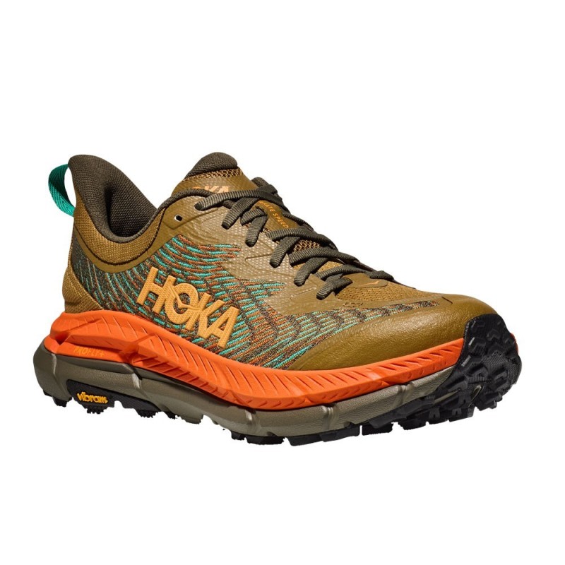 Hoka Mafate Speed 4 antique olive / squash