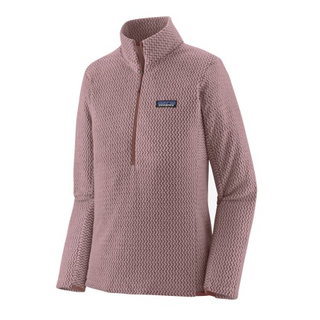 Patagonia R1 Air Zip Neck Femme stormy mauve