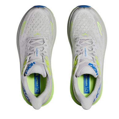 Hoka Clifton 9 stardust / electric cobalt