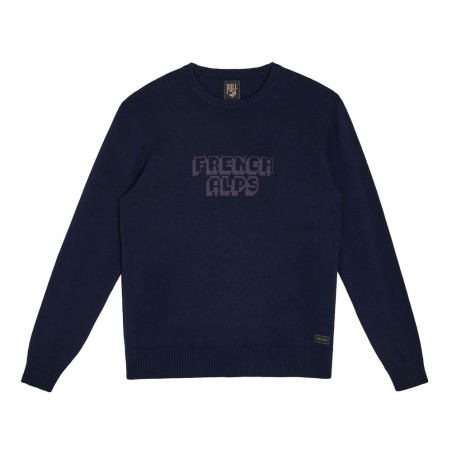 Pull in Pull Print French Alps blue