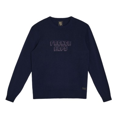Pull in Pull Print French Alps blue