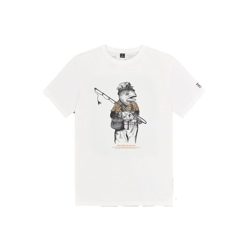 Picture D&S Fisherfish Tee natural white
