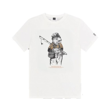 Picture D&S Fisherfish Tee natural white