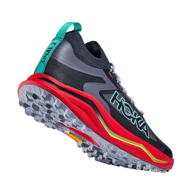 Hoka Zinal 2 stormy skies / cerise