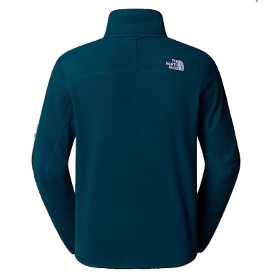 The North Face 100 Glacier Full Zip midnight petrol