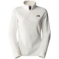 The North Face 100 Glacier 1/4 Zip Femme white dune