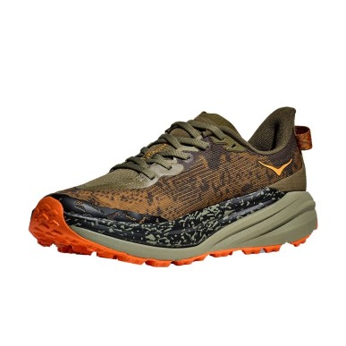 Hoka Speedgoat 6 antique olive / squash