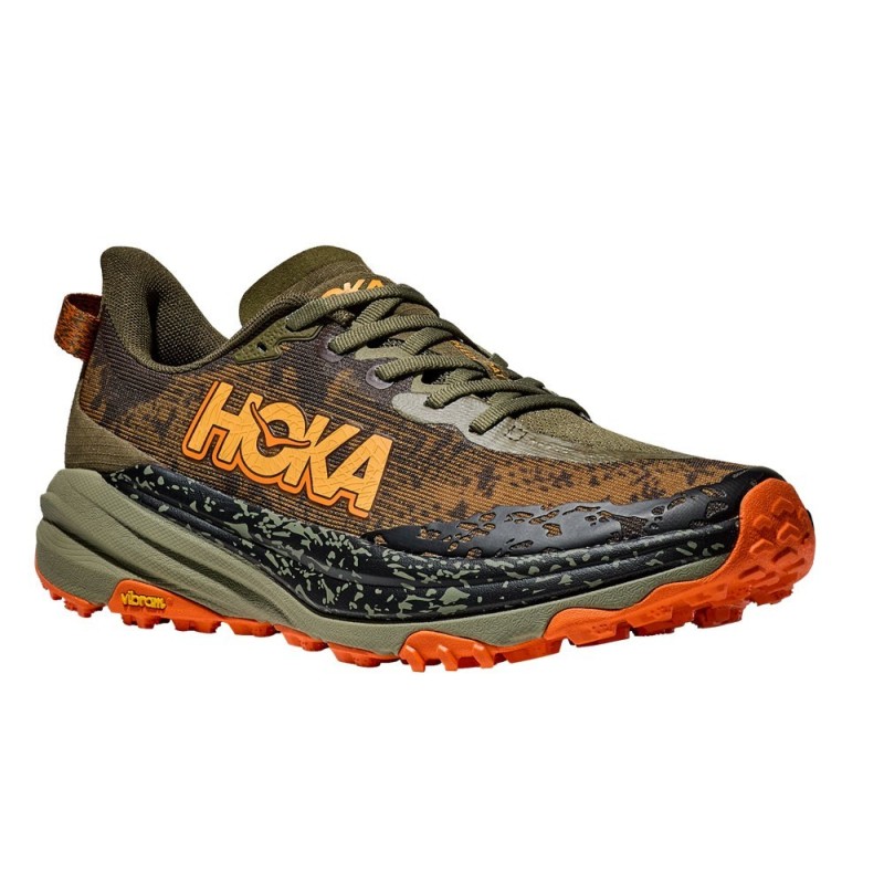 Hoka Speedgoat 6 antique olive / squash