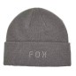 Fox Wordmark Beanie pewter grey