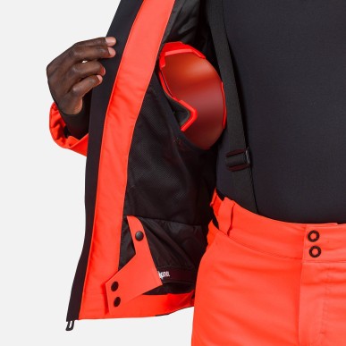 Rossignol Hero Velika Jacket neon red