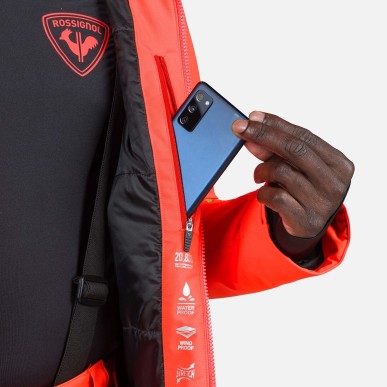 Rossignol Hero Velika Jacket neon red