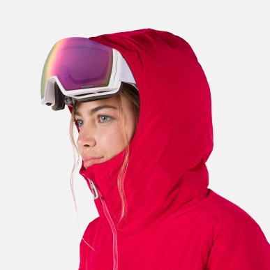 Rossignol Wispile Puffy Jacket Femme ruby red