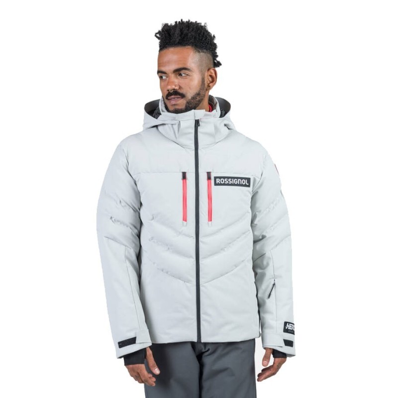 Rossignol Hero Blackside Puffy Jacket soft grey Rossignol Hero Blackside Puffy Jacket soft grey