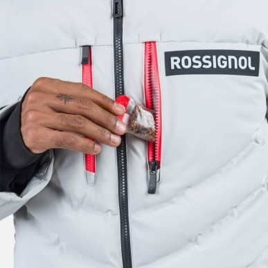 Rossignol Hero Blackside Puffy Jacket soft grey