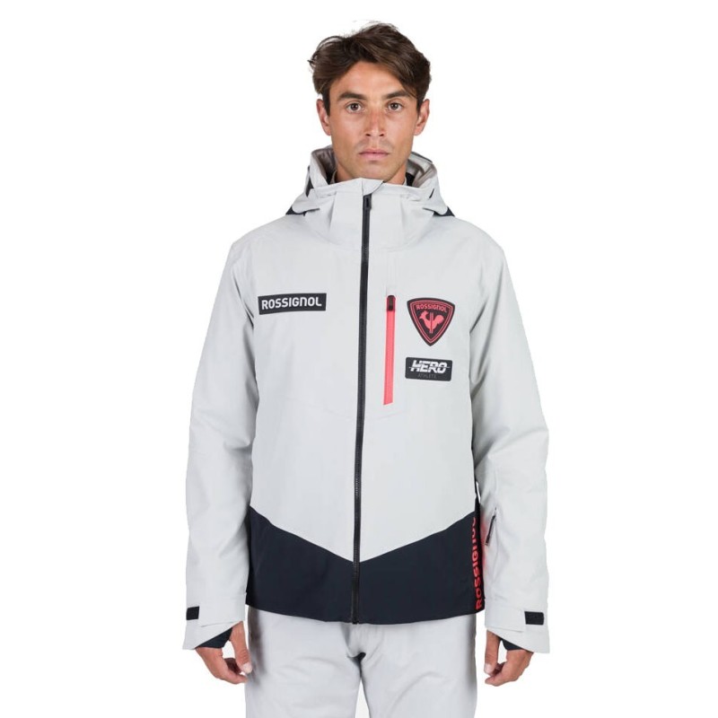Rossignol Hero Blackside Jacket soft grey Rossignol Hero Blackside Jacket soft grey