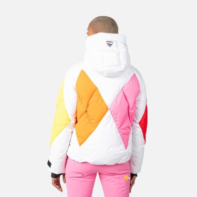 Rossignol Diamond Down Bomber Jacket Femme white