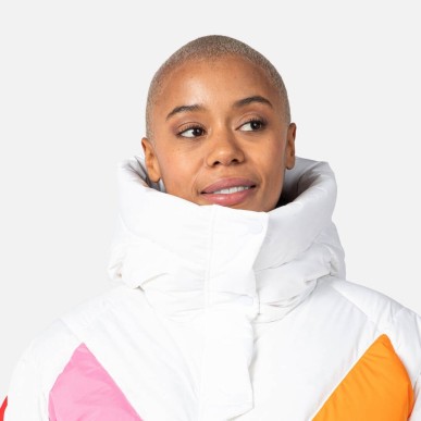 Rossignol Diamond Down Bomber Jacket Femme white