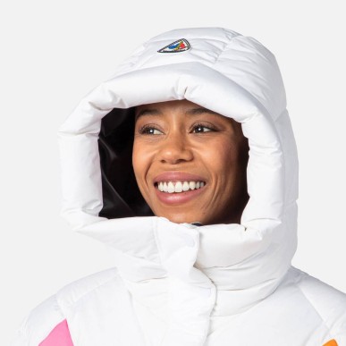 Rossignol Diamond Down Bomber Jacket Femme white