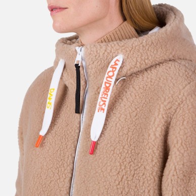 Rossignol Yeti Fleecy Bomber Jacket Femme white