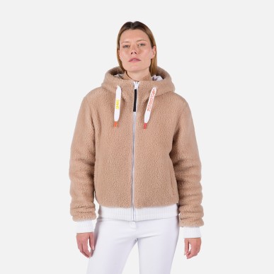 Rossignol Yeti Fleecy Bomber Jacket Femme white