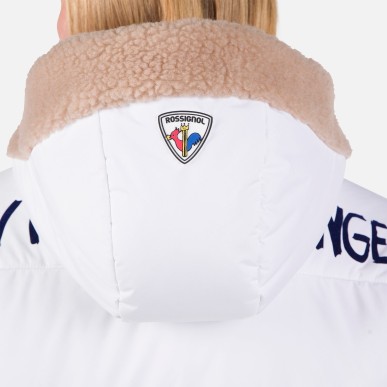 Rossignol Yeti Fleecy Bomber Jacket Femme white