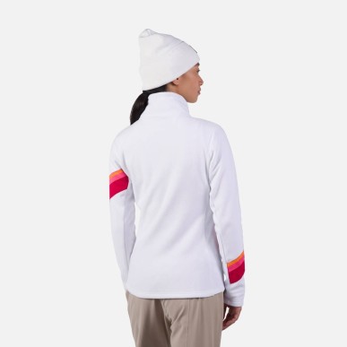Rossignol Strawpile Fleece FZ Femme white