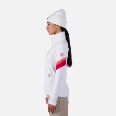 Rossignol Strawpile Fleece FZ Femme white