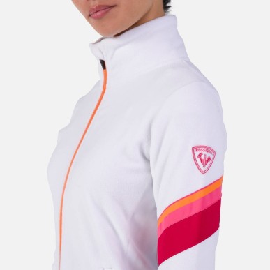 Rossignol Strawpile Fleece FZ Femme white