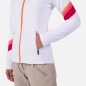Rossignol Strawpile Fleece FZ Femme white Rossignol Strawpile Fleece FZ Femme white