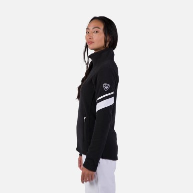 Rossignol Strawpile Fleece FZ Femme black