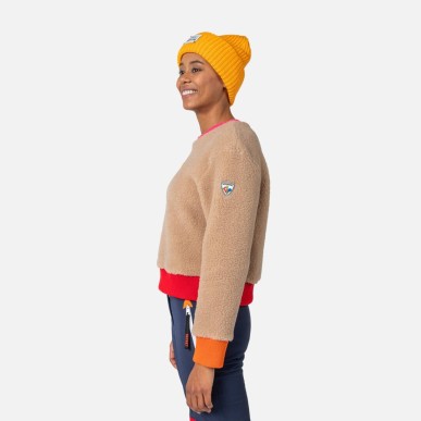 Rossignol JCC Lumy Fleece Sweat Femme beige mountain