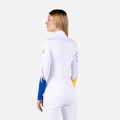 Rossignol Booster 1/2 Zip Top Femme white