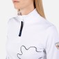 Rossignol Booster 1/2 Zip Top Femme white Rossignol Booster 1/2 Zip Top Femme white