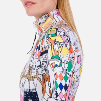 Rossignol Booster 1/2 Zip Top Femme multico