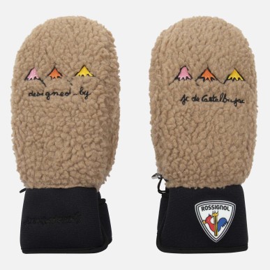 Rossignol Pilot Impr Moufles Femme beige mountain