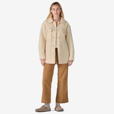 Patagonia Retro Pile Shacket Femme natural