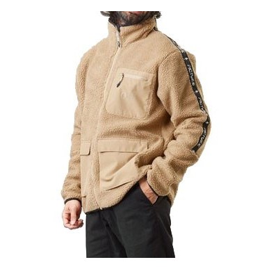 Picture Quilchena zip fleece dark stone