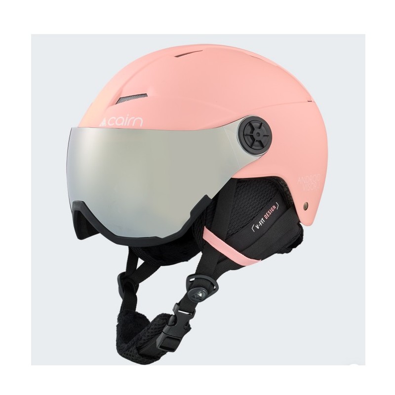 CAIRN Android Visor J Mat Pastel Coral CAIRN Android Visor J Mat Pastel Coral