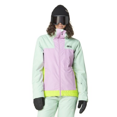 Picture Seakrest Jacket Femme silt green orchid