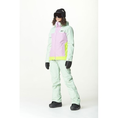 Picture Seakrest Jacket Femme silt green orchid