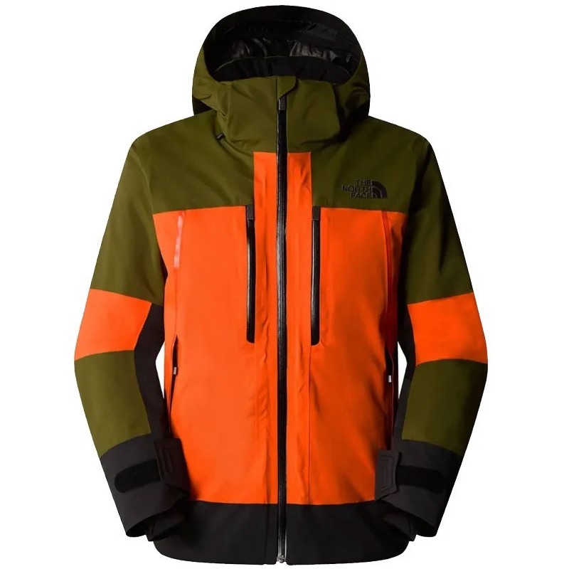 The North Face Snowsquall Jacket orange / forest olive The North Face Snowsquall Jacket orange / forest olive