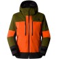 The North Face Snowsquall Jacket orange / forest olive The North Face Snowsquall Jacket orange / forest olive
