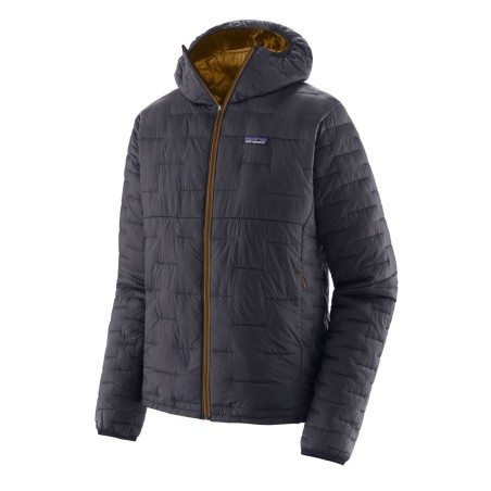 Patagonia Micro Puff Hoody  smolder blue / raptor brown