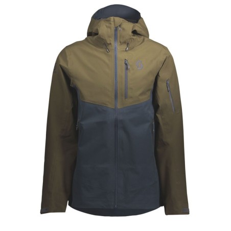 Scott Explorair 3L Jacket earth brown / dark blue