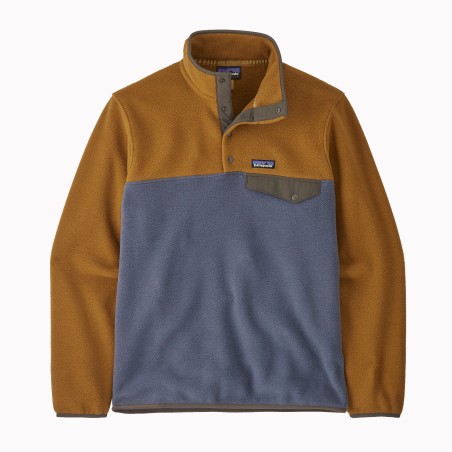 Patagonia Lightweight Synchilla Snap-T Fleece Pullover shelter brown