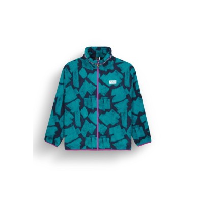 Picture Bremick zip flleece brush print