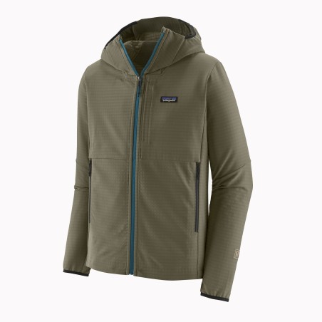 Patagonia R1 Techface Hoody basin green