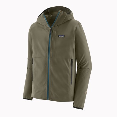 Patagonia R1 Techface Hoody basin green