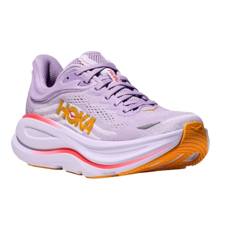 Hoka Bondi 9 Femme aster flower / starlight glow